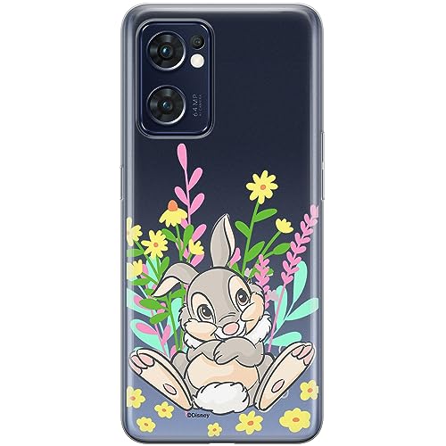 ERT GROUP etui na telefon Oppo RENO 7 5G, case oryginalny i oficjalnie licencjonowany przez Disney, wzór Thumper 004, optymalnie dopasowane, plecki z TPU częściowo przeźroczyste
