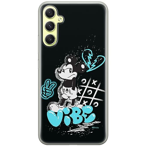 ERT GROUP etui na telefon Samsung A34 5G, case oryginalny i oficjalnie licencjonowany przez Disney, wzór Mickey 051, optymalnie dopasowane, plecki z TPU