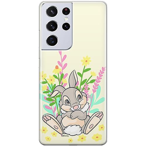 ERT GROUP etui na telefon Samsung S21 ULTRA, case oryginalny i oficjalnie licencjonowany przez Disney, wzór Thumper 004, optymalnie dopasowane, plecki z TPU