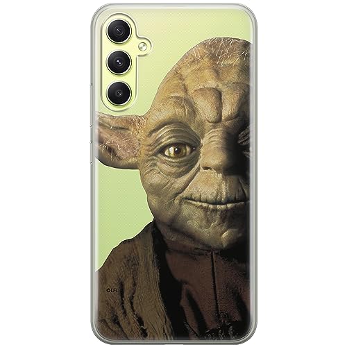 Etui Yoda 004 Star Wars Nadruk częściowy Przeźroczysty Producent: Samsung, Model: A34 5G