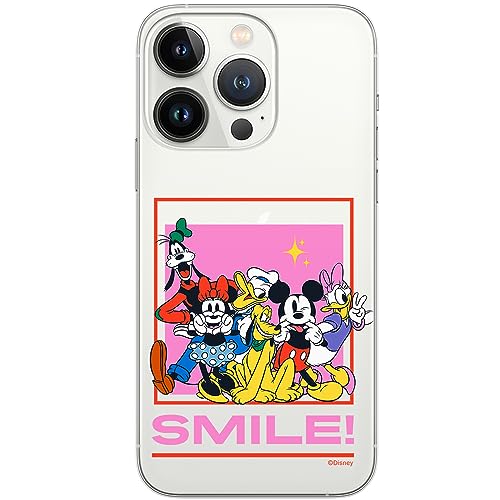 ERT GROUP etui na telefon Iphone 13 PRO MAX, case oryginalny i oficjalnie licencjonowany przez Disney, wzór Disney Friends 014, optymalnie dopasowane, plecki z TPU częściowo przeźroczyste