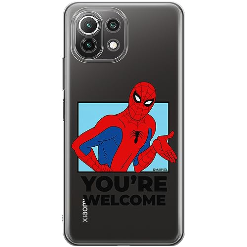 Etui dedykowane do Xiaomi 11 LITE 4G / 11 LITE 5G wzór:  Spider Man 030 oryginalne i oficjalnie licencjonowane