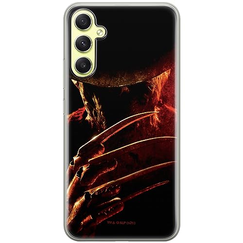 ERT GROUP etui na telefon Samsung A34 5G, case oryginalny i oficjalnie licencjonowany przez Horror, wzór Nightmare of Elm Street 005, optymalnie dopasowane, plecki z TPU