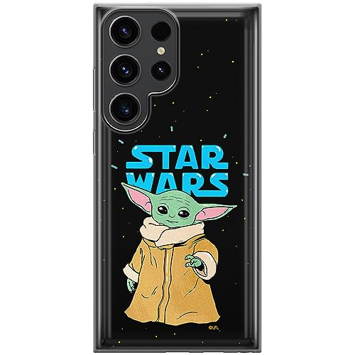 ERT GROUP etui na telefon Samsung S23 ULTRA, case oryginalny i oficjalnie licencjonowany przez Star Wars, wzór Baby Yoda 032, optymalnie dopasowane, plecki z TPU