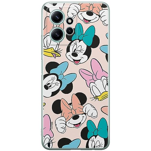 ERT GROUP etui na telefon Xiaomi REDMI NOTE 12 4G, case oryginalny i oficjalnie licencjonowany przez Disney, wzór Disney Friends 018, optymalnie dopasowane, plecki z TPU