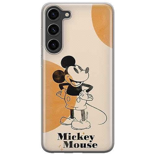 ERT GROUP etui na telefon Samsung S23, case oryginalny i oficjalnie licencjonowany przez Disney, wzór Mickey 054, optymalnie dopasowane, plecki z TPU