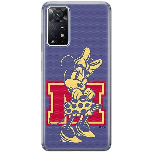 ERT GROUP etui na telefon Xiaomi REDMI NOTE 11 PRO 5G/ 11 PRO 4G, case oryginalny i oficjalnie licencjonowany przez Disney, wzór Minnie 072, optymalnie dopasowane, plecki z TPU