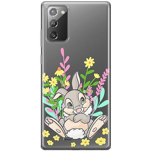 ERT GROUP etui na telefon Samsung GALAXY NOTE 20, case oryginalny i oficjalnie licencjonowany przez Disney, wzór Thumper 004, optymalnie dopasowane, plecki z TPU częściowo przeźroczyste