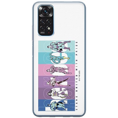 ERT GROUP etui na telefon Xiaomi REDMI NOTE 11T/ 11S 5G/ POCO M4 PRO 5G, case oryginalny i oficjalnie licencjonowany przez DC, wzór Justice League 009, optymalnie dopasowane, plecki z TPU