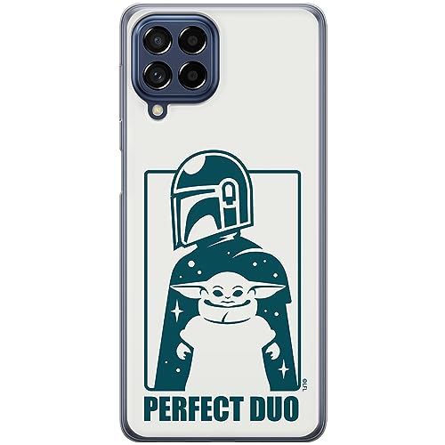 ERT GROUP etui na telefon Samsung M33 5G, case oryginalny i oficjalnie licencjonowany przez Star Wars, wzór Baby Yoda 034, optymalnie dopasowane, plecki z TPU