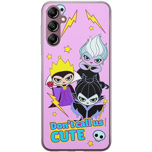 ERT GROUP etui na telefon Samsung A14 4G/5G, case oryginalny i oficjalnie licencjonowany przez Disney, wzór Disney Villains 003, optymalnie dopasowane, plecki z TPU