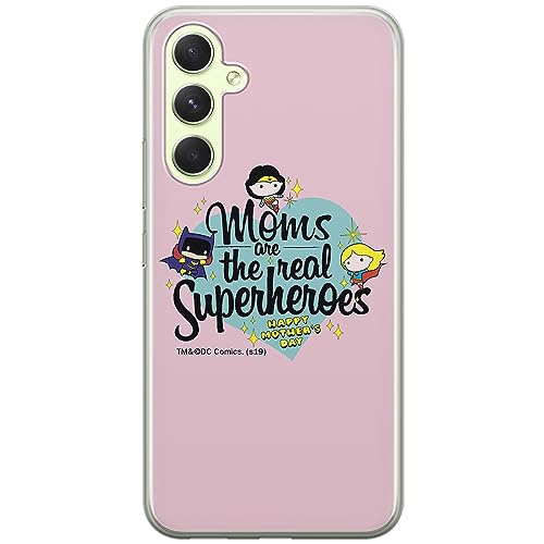 Etui Super Girls 005 DC Nadruk pełny Różowy Producent: Samsung, Model: A54 5G