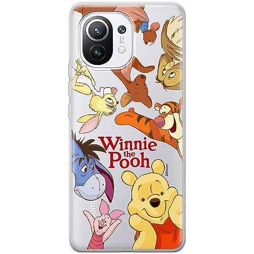 ERT GROUP etui na telefon Xiaomi 11, case oryginalny i oficjalnie licencjonowany przez Disney, wzór Winnie the Pooh & Friends 046, optymalnie dopasowane, plecki z TPU częściowo przeźroczyste