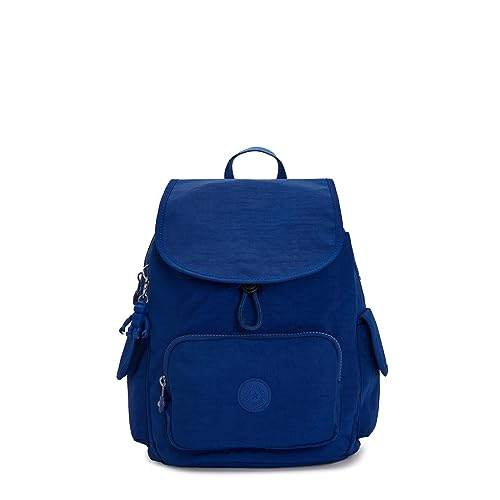 Kipling City Pack S Mały Plecak, 27 x 33.5 x 19, Deep Sky Blue, Niebieski