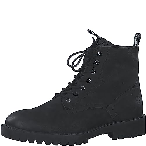 Marco Tozzi Męskie buty sznurowane 2-16200-41, Czarny nubuk, 46 EU