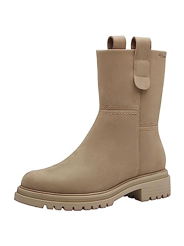 Tamaris Damskie botki 1-1-26813-41, piaskowy, 39 EU