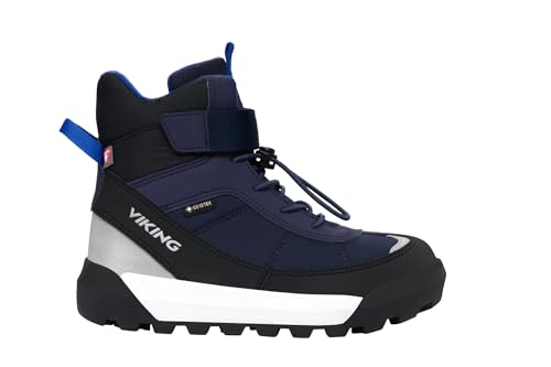 Viking Buty dziecięce Expower Warm GTX 1v Sl Snow Boot, uniseks, Dark Blue Royal, 33 EU