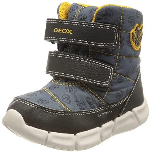 Geox Niemowlęta B Flexyper Boy B ABX botki chłopięce, avio Ochreyellow, 20 EU