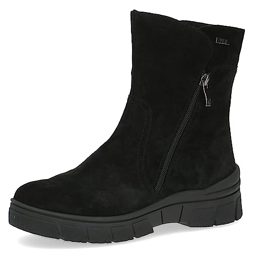 Caprice Damskie 9-26437-41 botki, ciepła podszewka, czarne, 38 EU, czarny, 38 EU