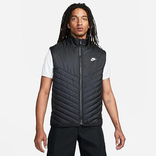 Nike FB8201-011 M NK TF WR MIDWEIGHT VEST Kurtka Mężczyźni BLACK/BLACK/SAIL Rozmiar XL