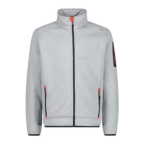 CMP męska kurtka Knit-Tech Aluminium-Flame, 56