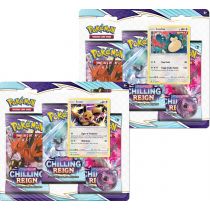Pokémon TCG: Chilling Reign 3-pack Blister (24) Pokemon Company International