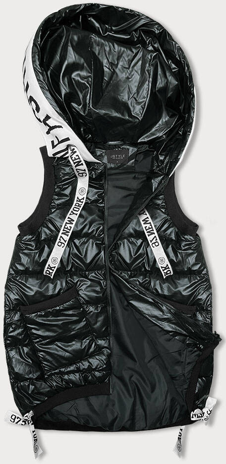 BEZRĘKAWNIK DAMSKI ZE ŚCIĄGACZAMI ARMY (16M9115-136) - J STYLE