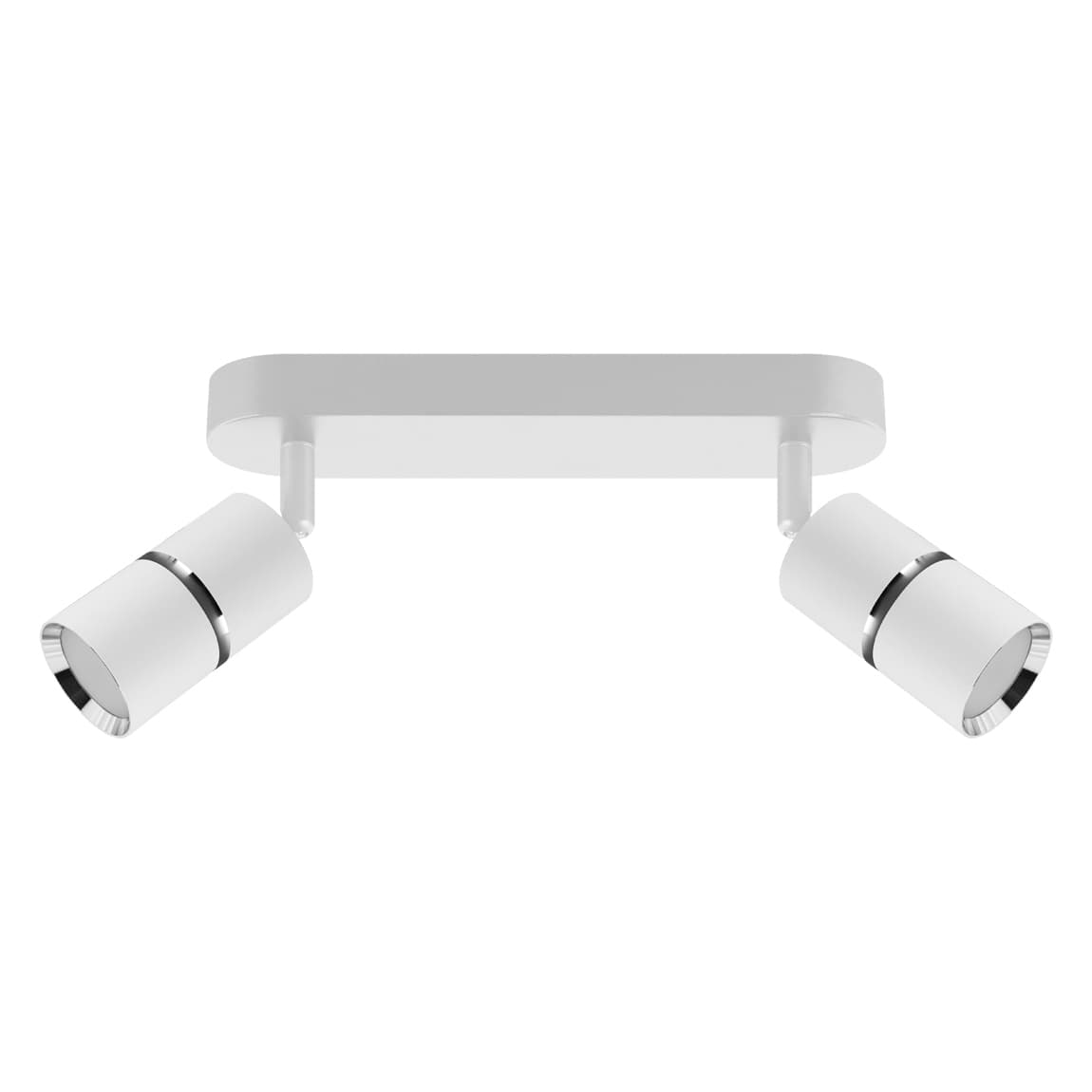 Regulowana lampa sufitowo/ścienna DIOR SPT 4261 Ideus metal chrom biała
