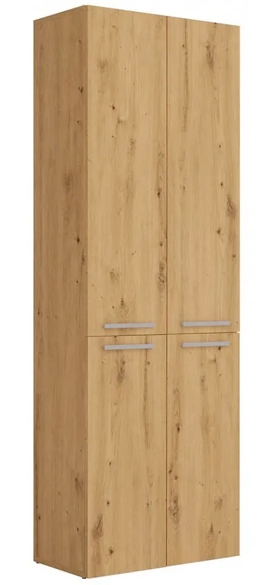 Szafka łazienkowa z koszem dąb artisan R6-S18