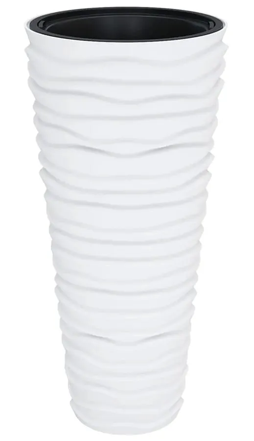 Elior Biała nowoczesna donica do ogrodu L4-H69