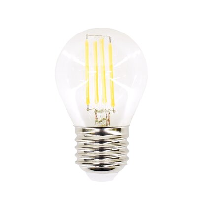 Zdjęcia - Żarówka Bemko  LED  Filament D86-FLB-E27-G45-060-4K 6W E27 