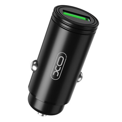 XO XO ładowarka samochodowa CC39 QC 18W 1x USB czarna 8_2271691