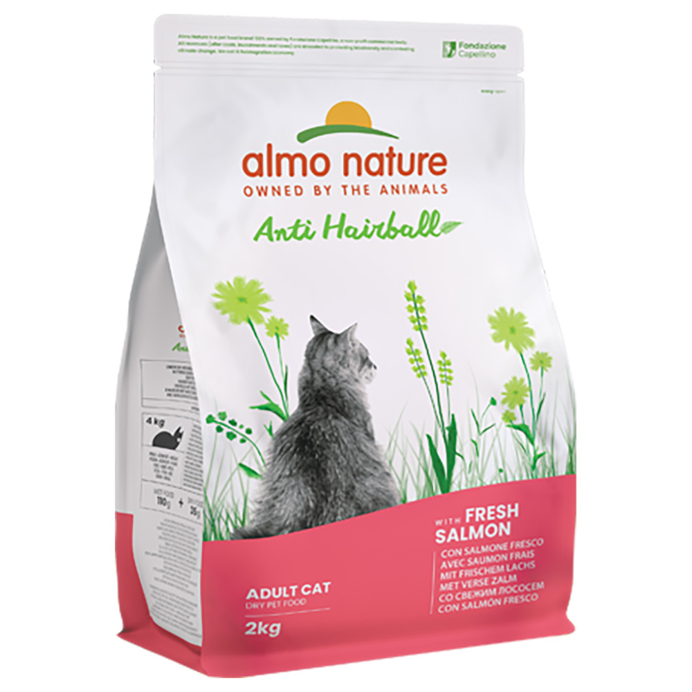 Almo Nature Anti Hairball, łosoś - 2 kg