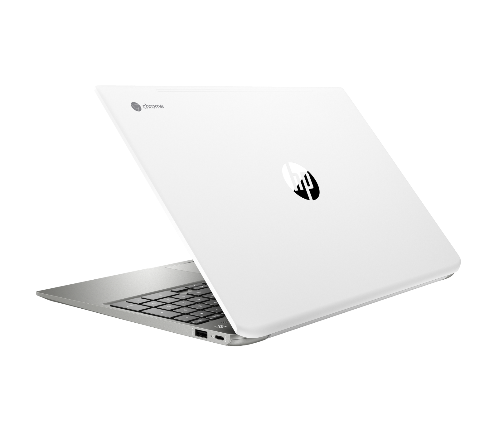 HP Chromebook 15-de0002na / 6QB08EAR / Intel i3 / 8GB / eMMC 128GB / Intel UHD / FullHD / Chrome OS / Biały