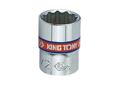 KING TONY Nasadka krótka 233008S, 1/4'', 1/4