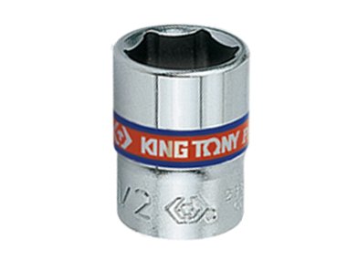 KING TONY Nasadka krótka 233518S, 1/4'', 9/16