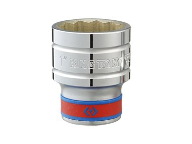 KING TONY Nasadka krótka 433012SR, 1/2'', 3/8'' x 37 mm