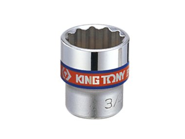 Фото - Ключ KING TONY NASADKA KRÓTKA 3/8" CALOWA 15/16" x 32mm 12-kąt. Cr-V 