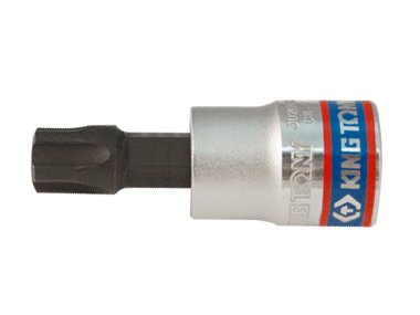 Zdjęcia - Klucz KING TONY NASADKA 3/8" Z KOŃCÓWKĄ TORX 5-RAMIENNĄ Z OTWOREM IPR 15 x 50mm 