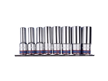 KING TONY Zestaw nasadek 4208MR10, 1/2'', 12-kątne, 12-23 mm
