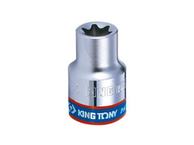 Фото - Ключ KING TONY NASADKA KRÓTKA GWIAZDKOWA 3/8" E-TORX E11 x 28mm Cr-v 