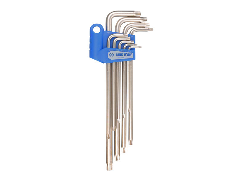 KING TONY KOMPLET IMBUSÓW TORX EXTRA DŁUGIE 9 SZTUK T10 T50 KY20319PR [6736349]