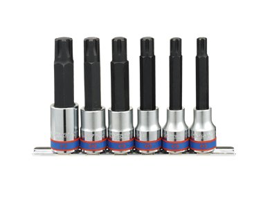 KING TONY Nasadki 1/2 trzpień Ribe długie M9-M16