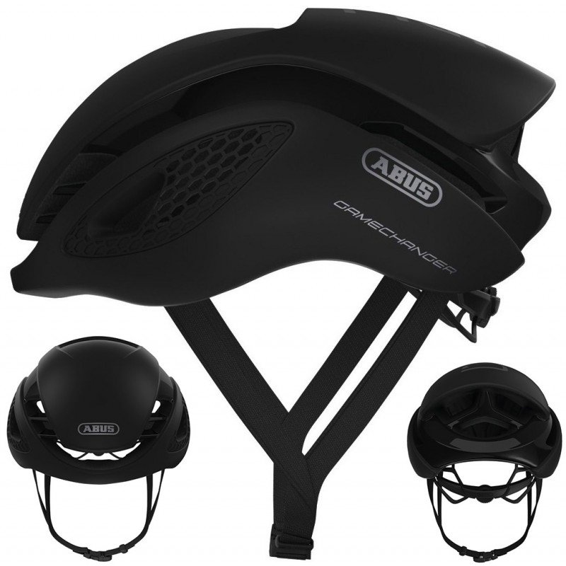 Abus gamec Hanger Aero-kask ochronny kask rowerowy, czarny, s 77591-8