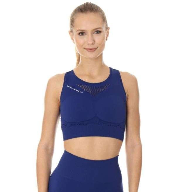 Crop top damski do ćwiczeń Brubeck Gym - S