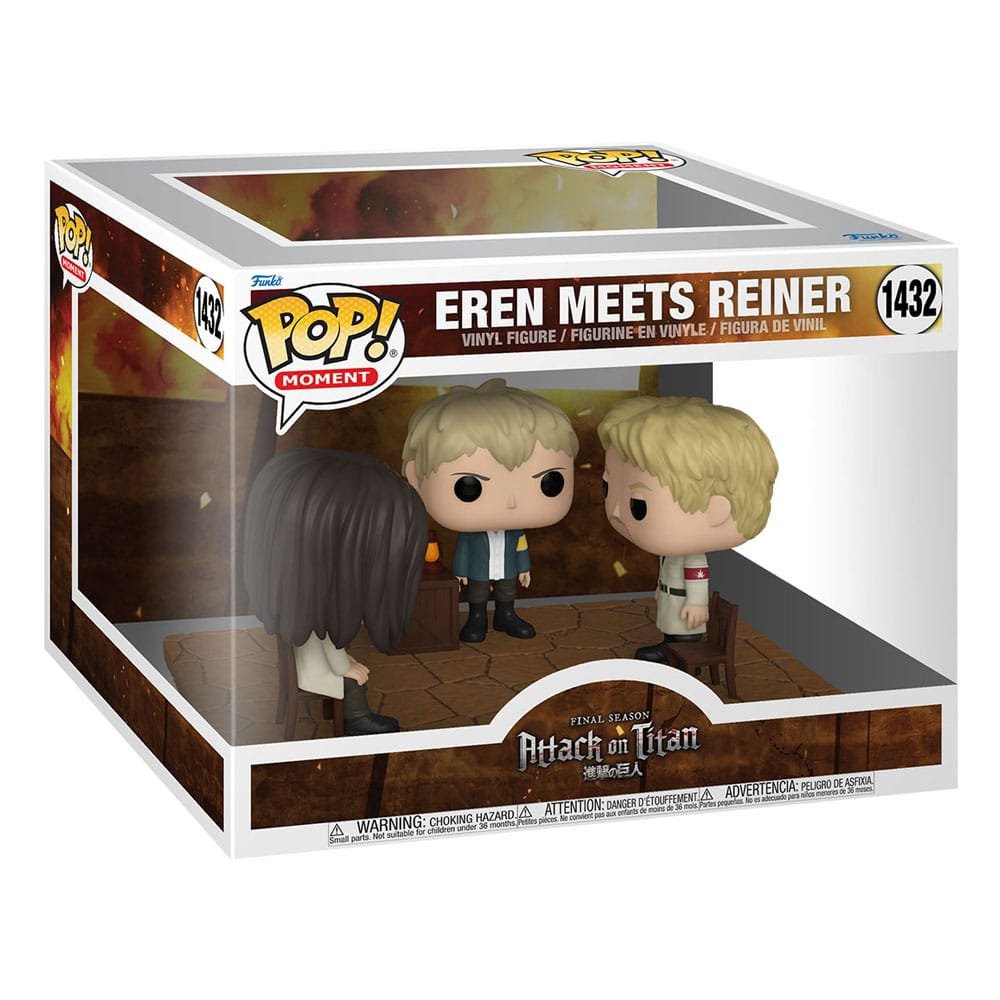 Funko POP! Moment, figurka kolekcjonerska, Attack of Titan, Eren meets Reiner, 1432