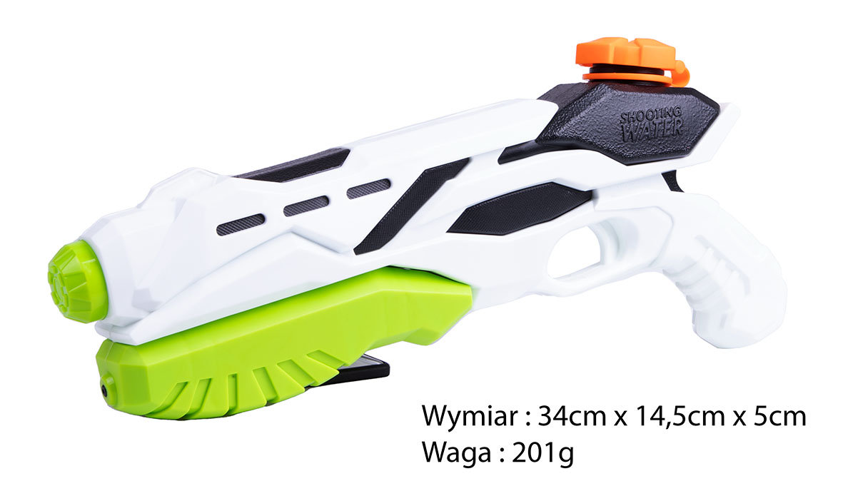 Pistolet na wodę, 34 cm