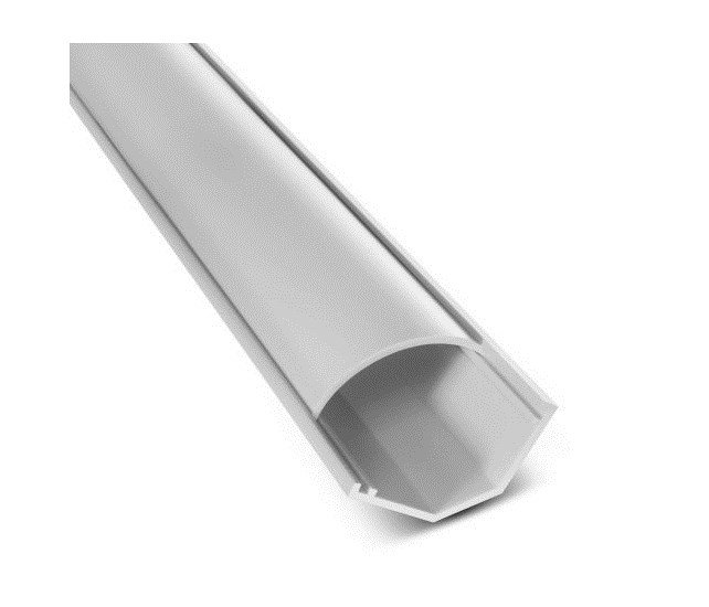 Maclean Maclean Listwa maskująca kanał kablowy 1.5m 43*23MM biała MCTV-575 z taśmą 1_604494