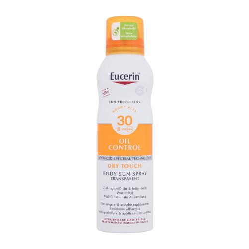 Eucerin Sun Oil Control Body Sun Spray Dry Touch SPF30 preparat do opalania ciała 200 ml unisex