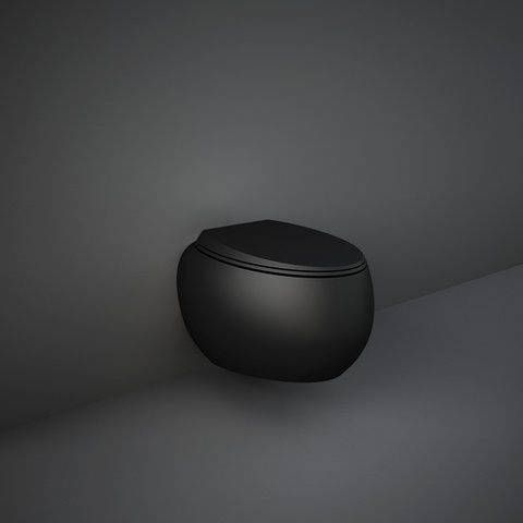 RAK Ceramics Cloud Deska wolnoopadająca czarny mat CLOSC3901504 - odbiór osobisty: Kraków, Warszawa